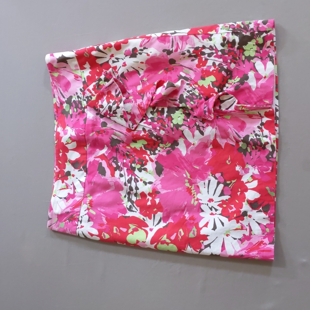 NWOT- Cato Fashions Ruffle Detail Floral Skirt Size 10